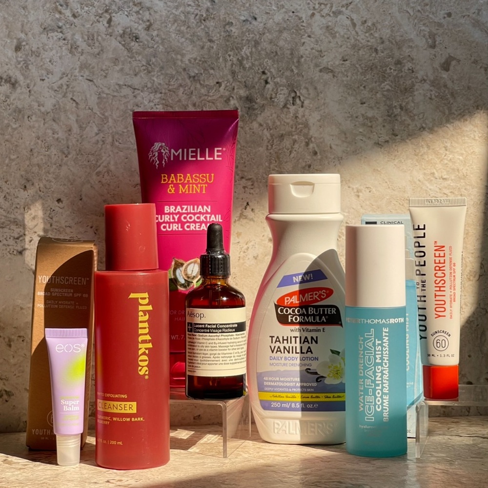 Premium Skincare Bundle w/ Aesop, YTTP, Curl Cream, Facial Mist, Lip Care + SPF